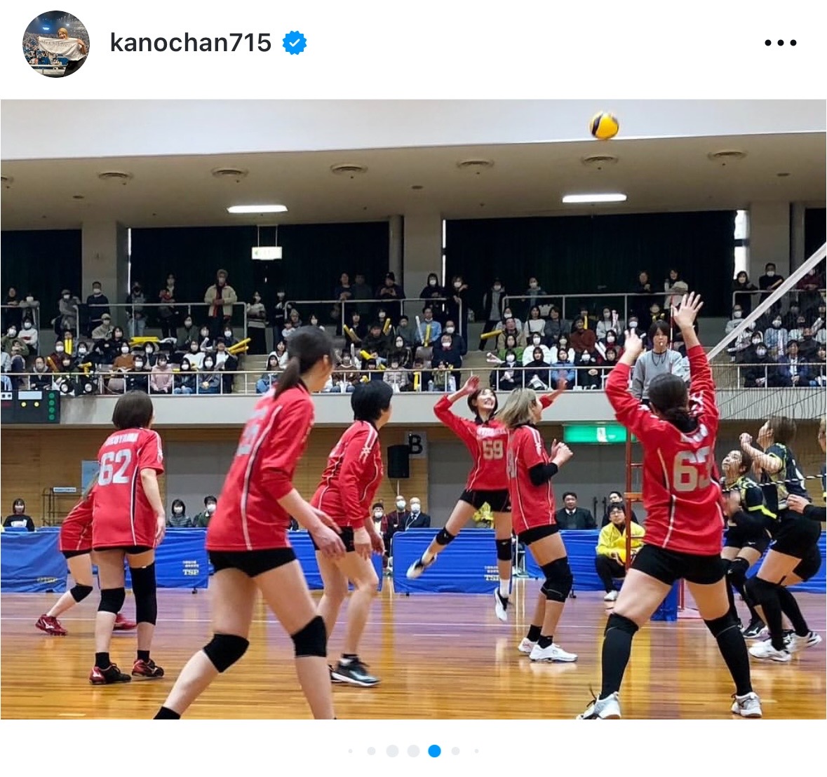 狩野舞子のインスタグラムから