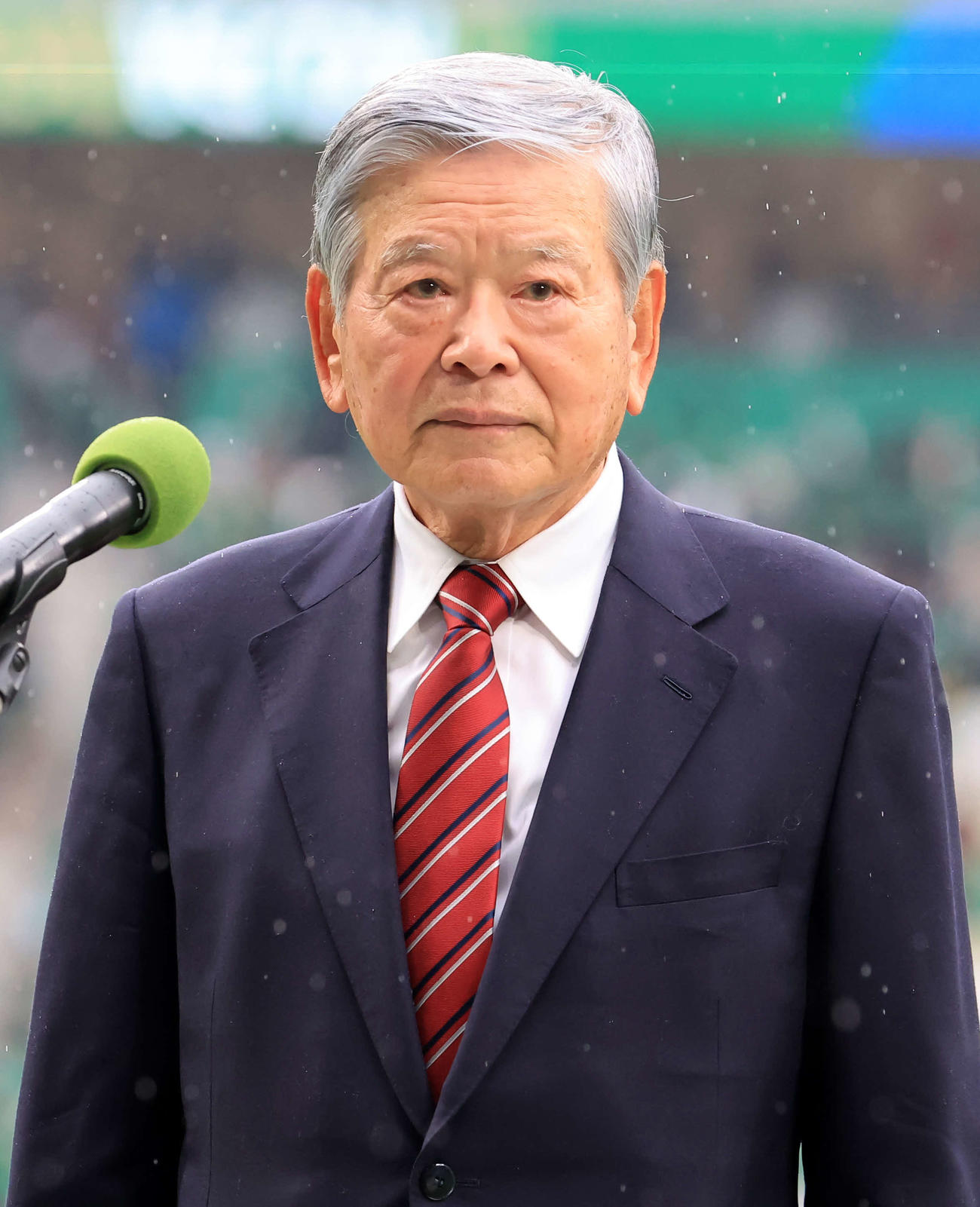 川淵三郎氏（2024年2月25日撮影）