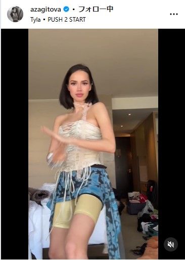 アリーナ・ザギトワのインスタグラムから