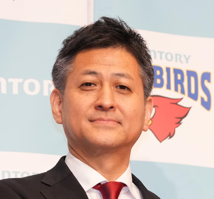 サントリー栗原圭介GM（2024年5月撮影）