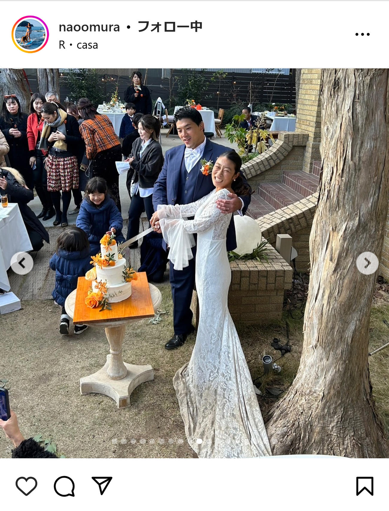大村奈央のインスタグラムから