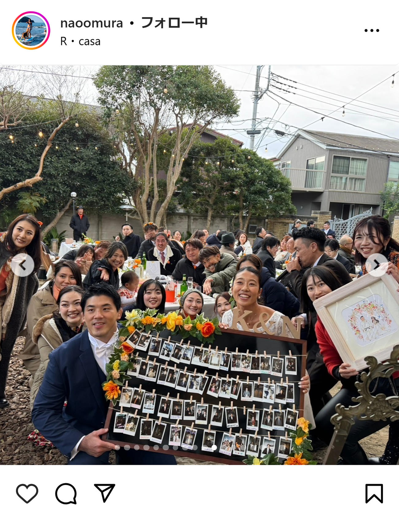 大村奈央のインスタグラムから