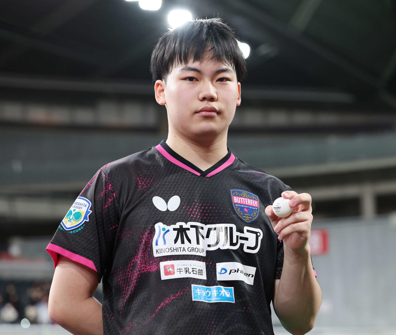 全日本選手権を初優勝した松島輝（撮影・宮地輝）