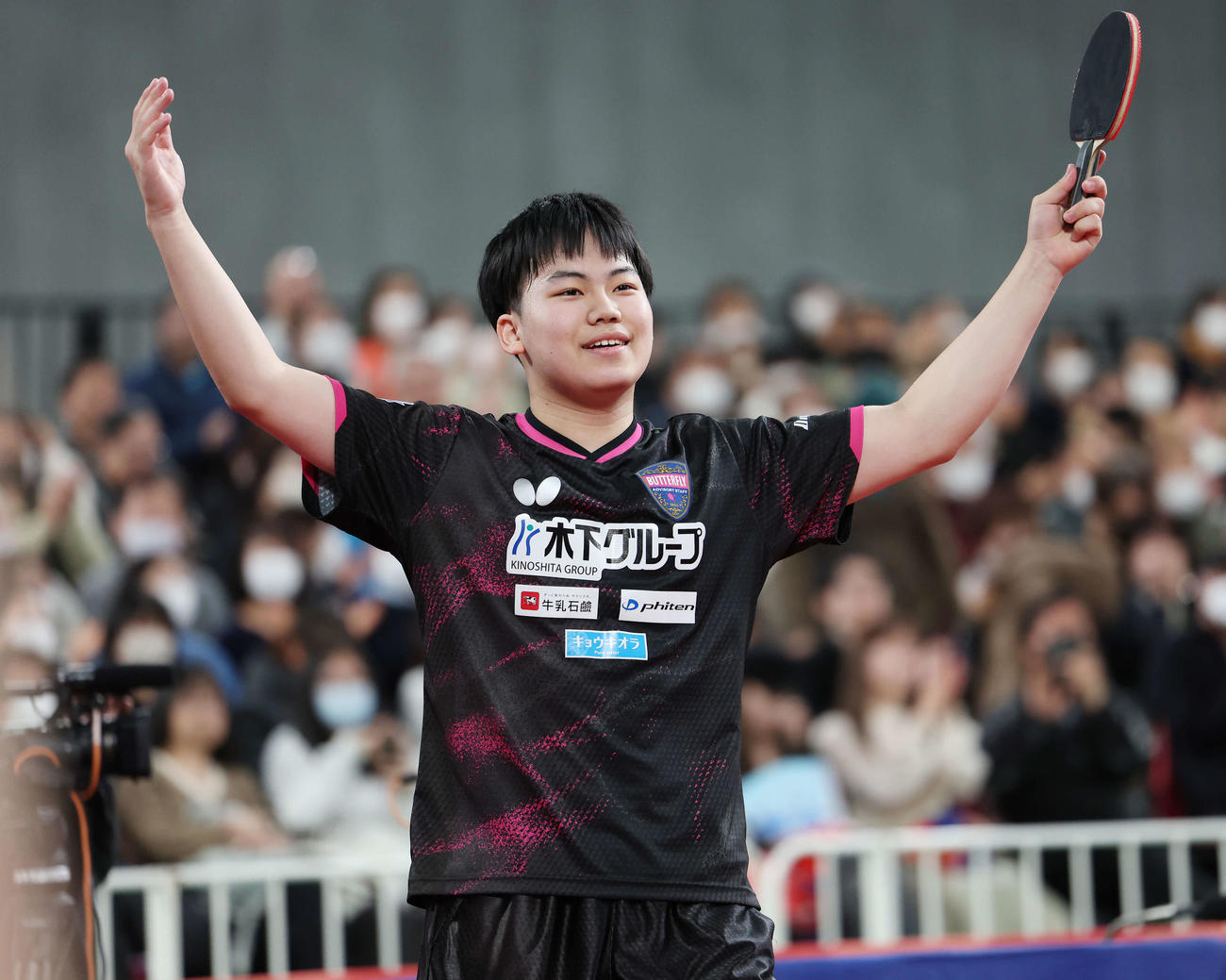 全日本選手権を初優勝した松島輝（撮影・宮地輝）