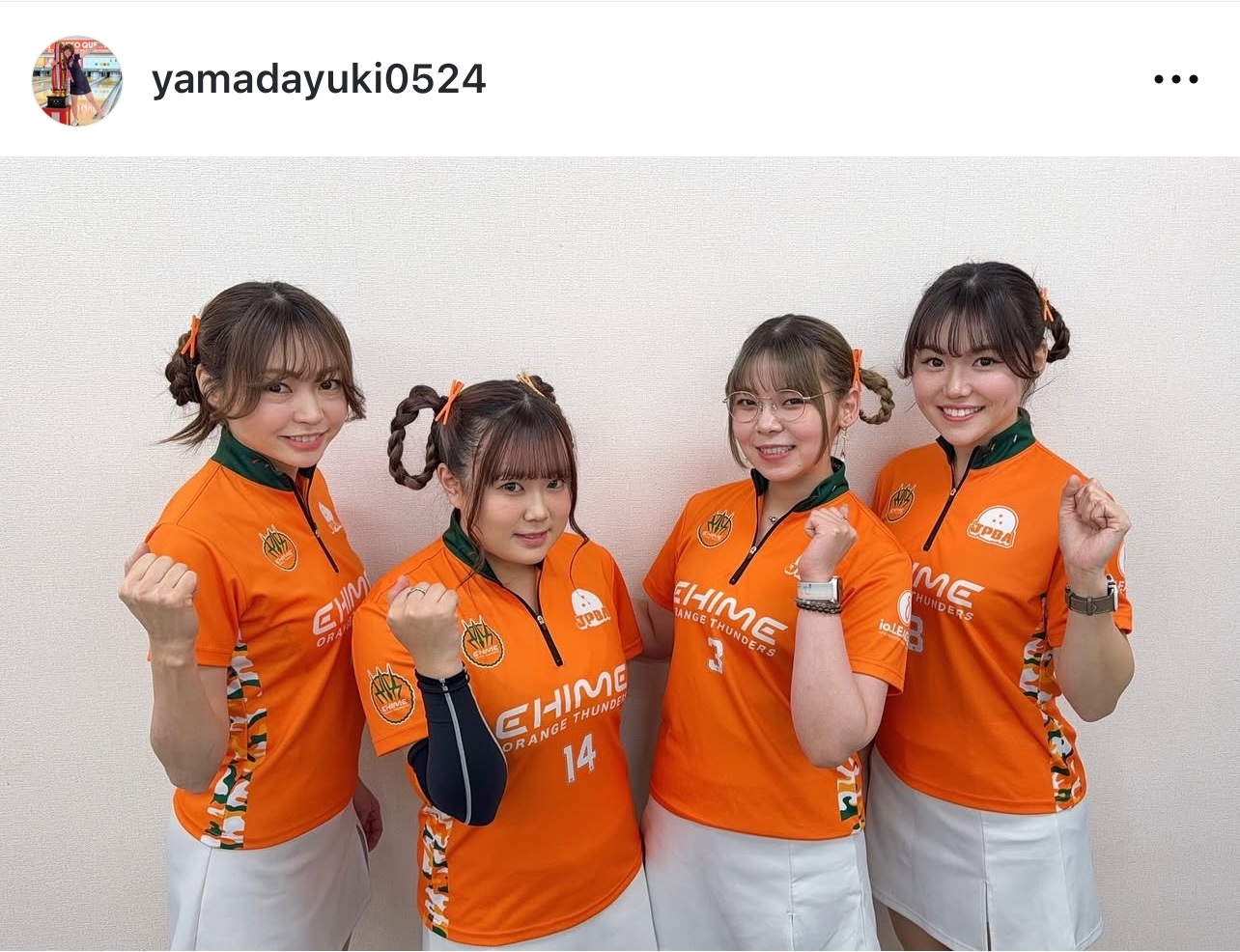 山田幸のインスタグラムから