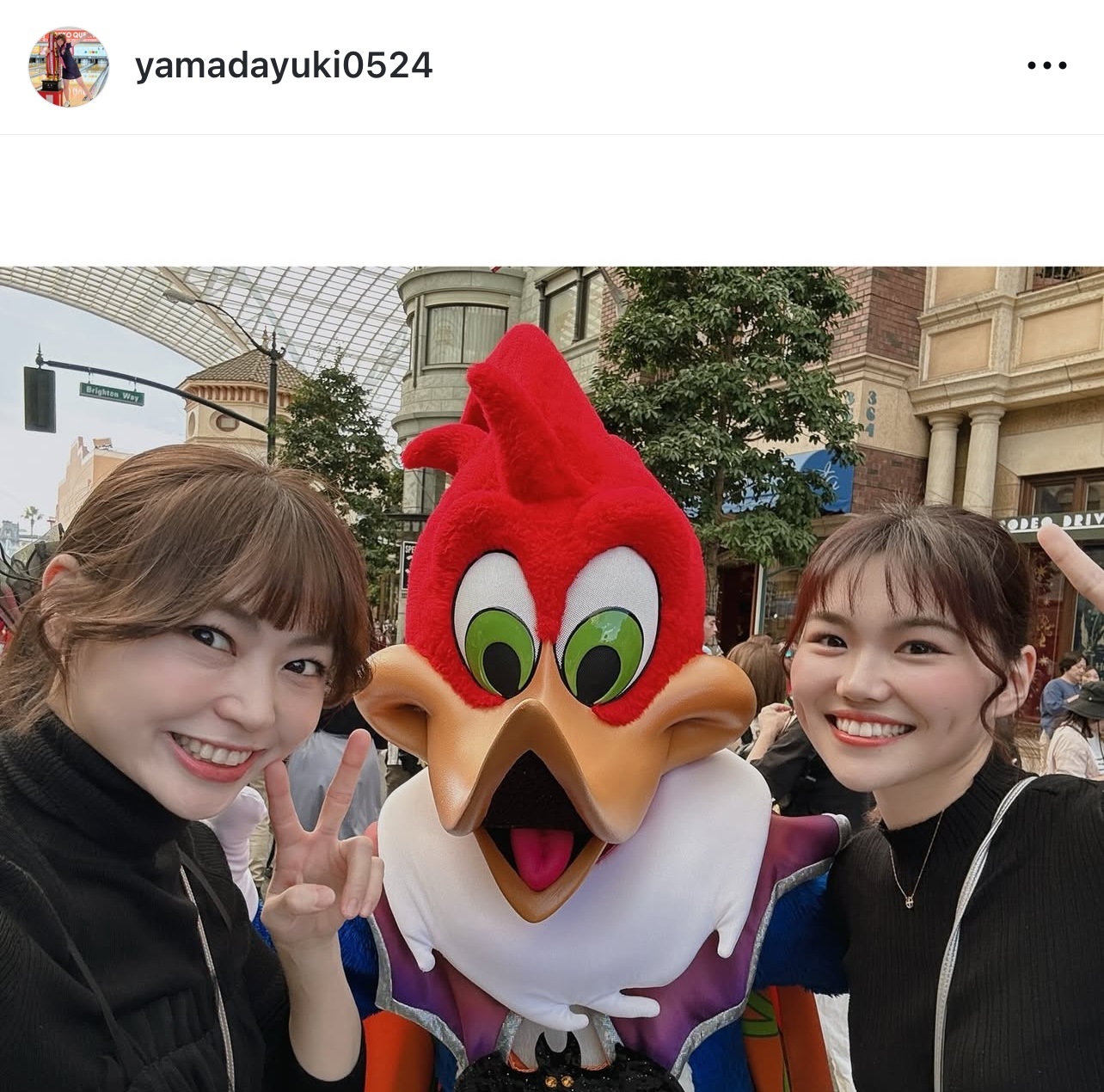 山田幸のインスタグラムから