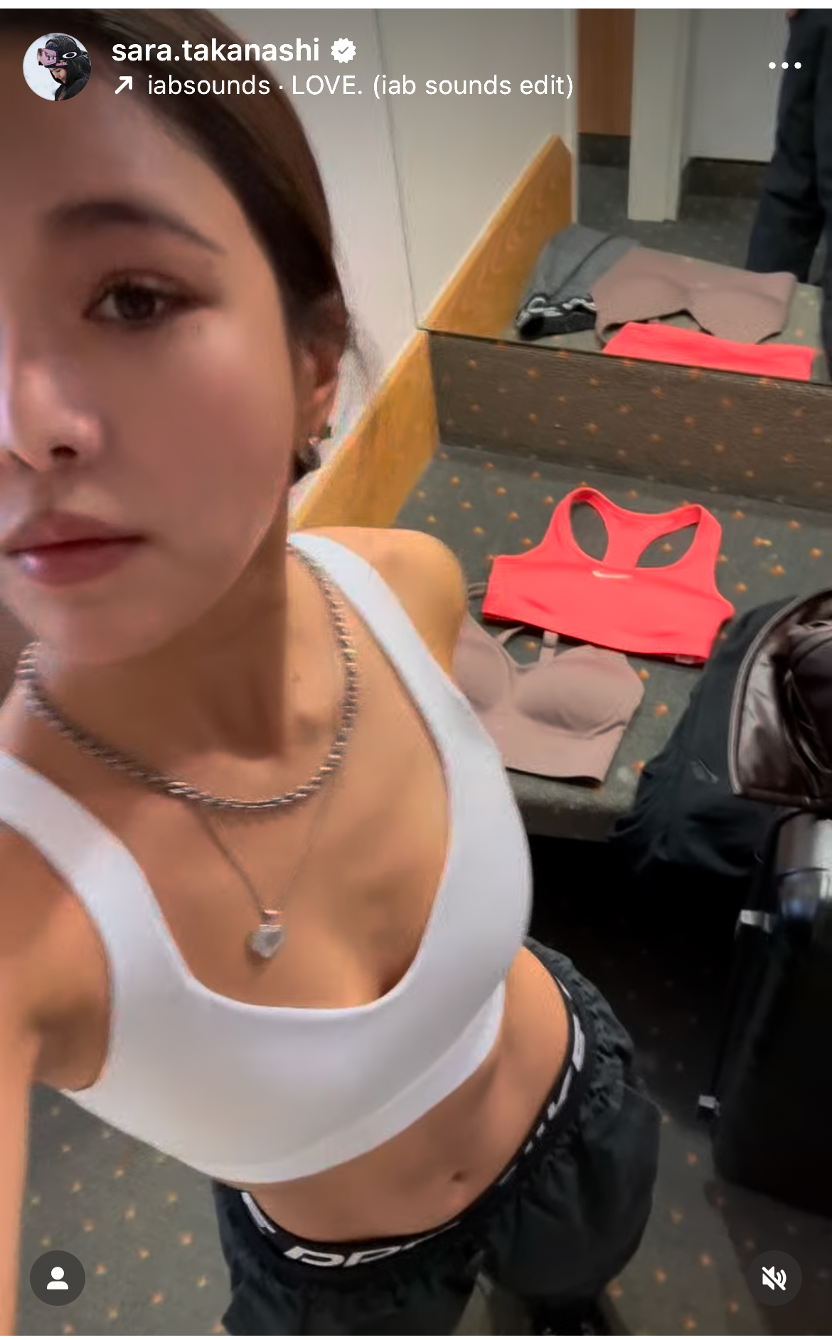 高梨沙羅のインスタグラムから
