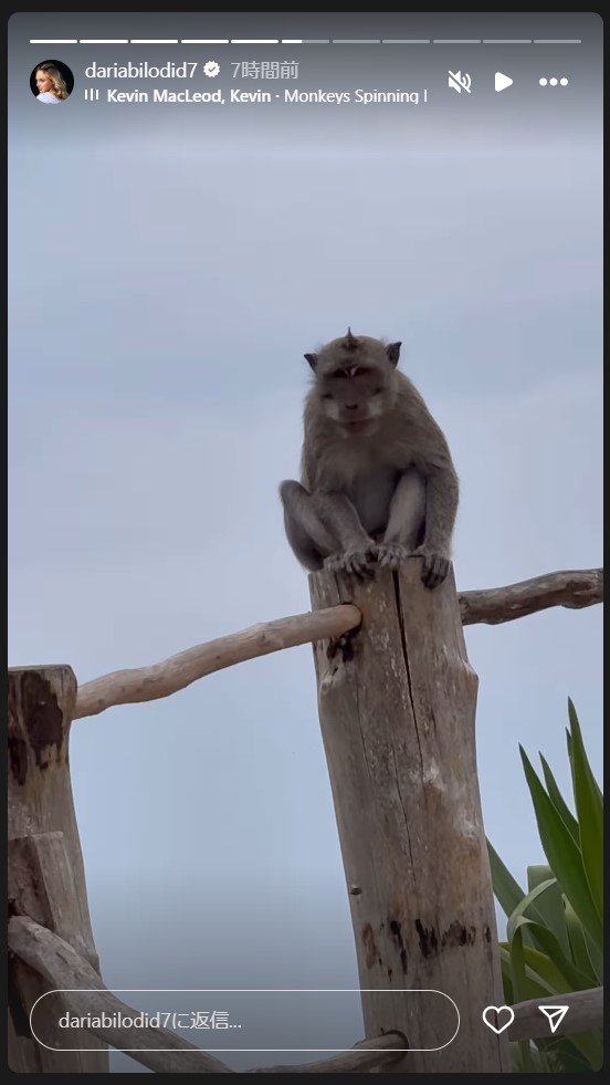 ダリア・ビロディドのストーリーズから