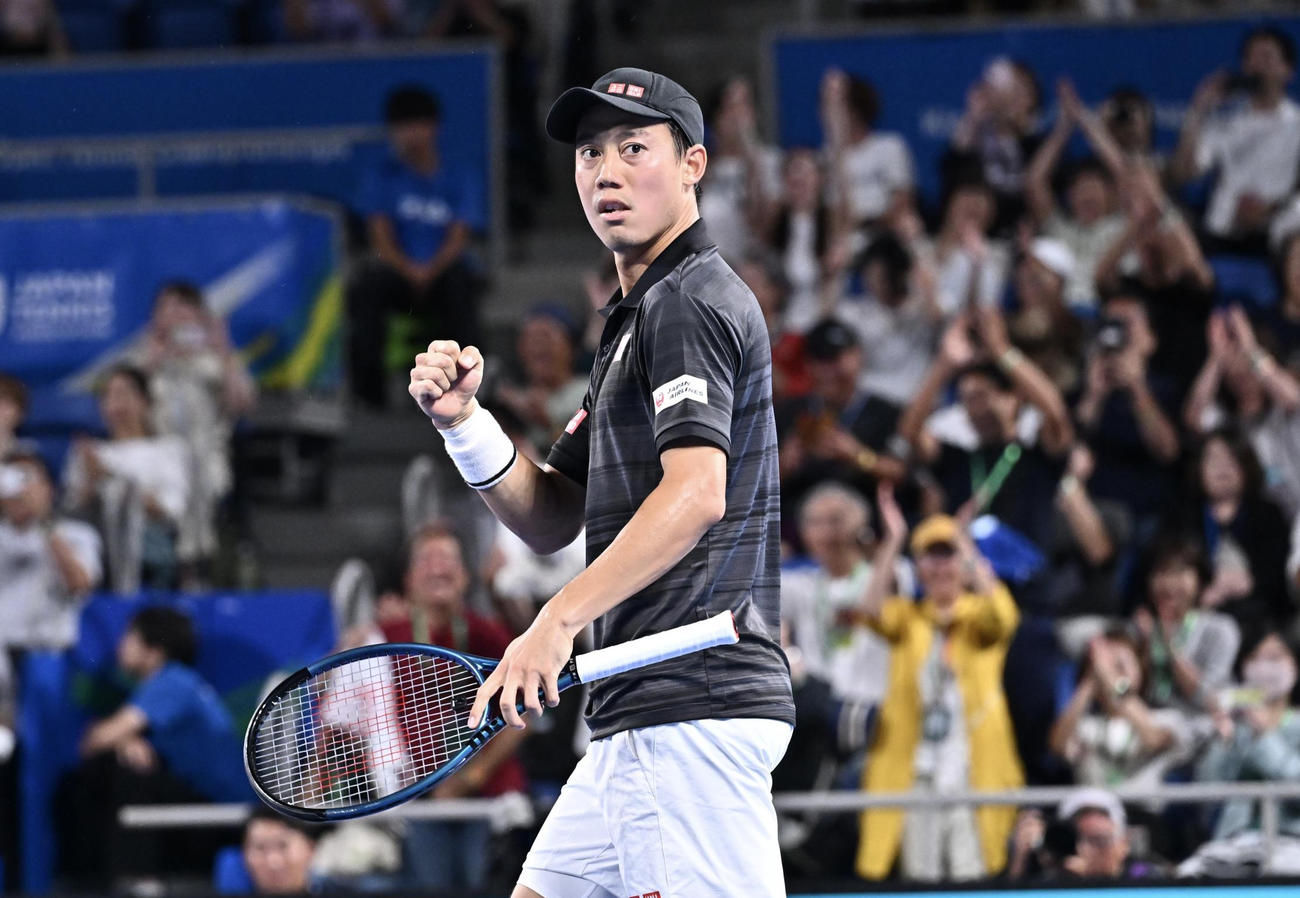 錦織圭（2024年9月26日撮影）