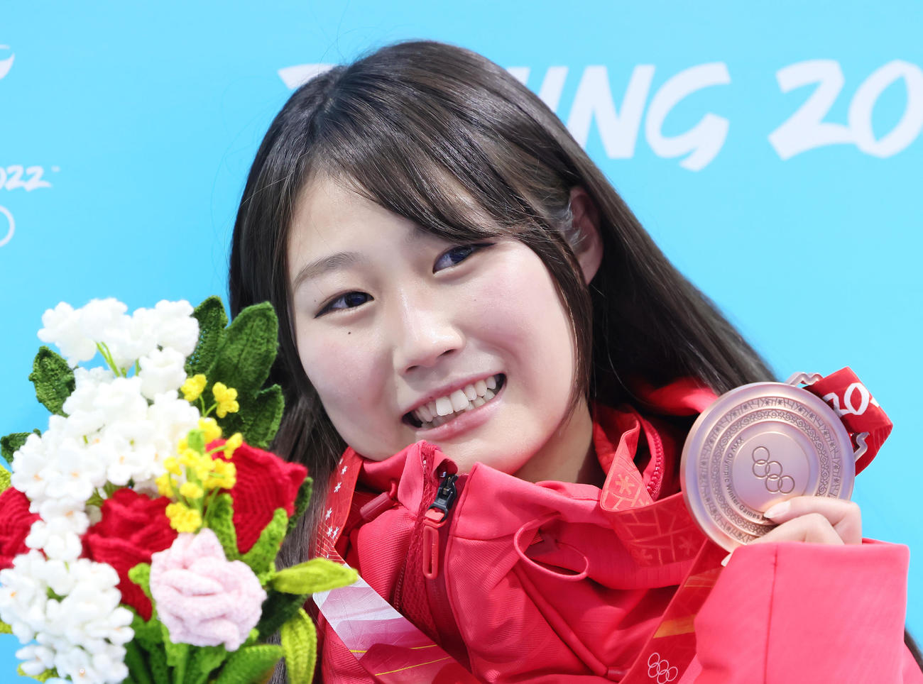 村瀬心椛（2022年2月15日撮影）
