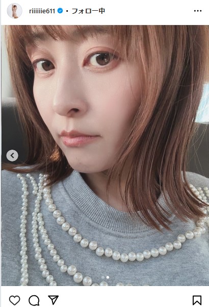 田中理恵のインスタグラムから