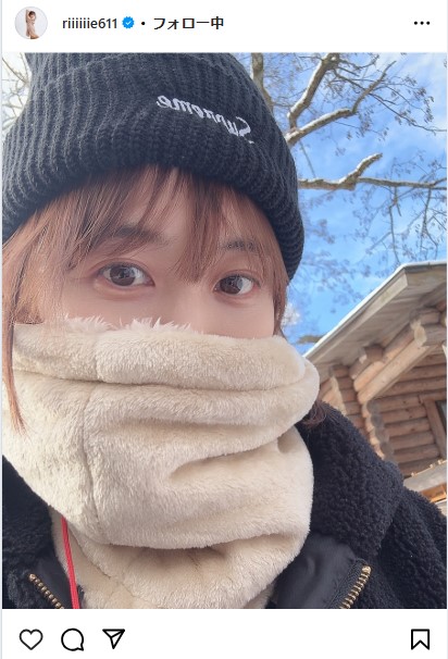 田中理恵のインスタグラムから