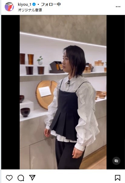 清水希容さんのインスタグラムから