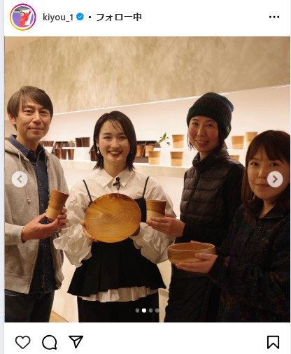 清水希容さんのインスタグラムから