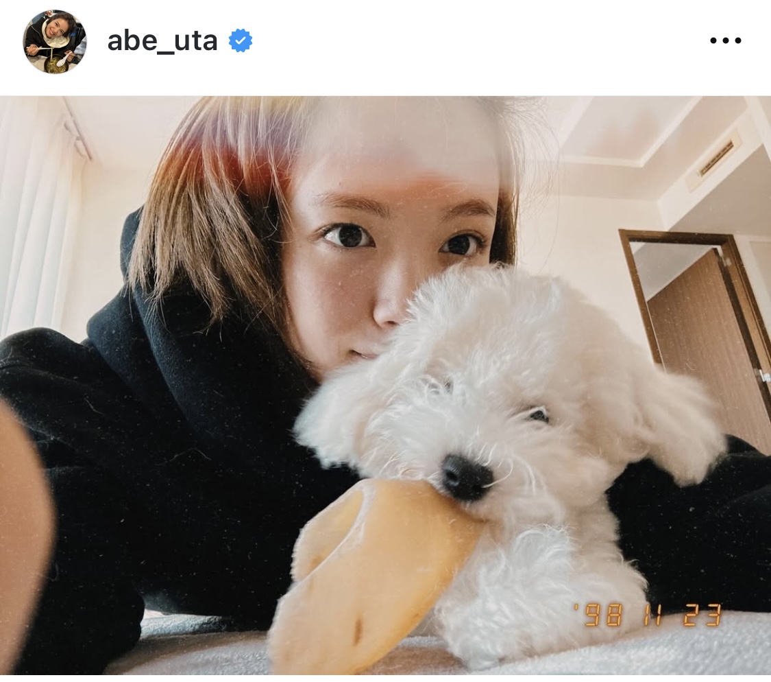阿部詩のインスタグラムから