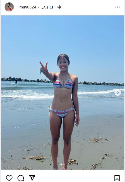 菊地真結のインスタグラムから