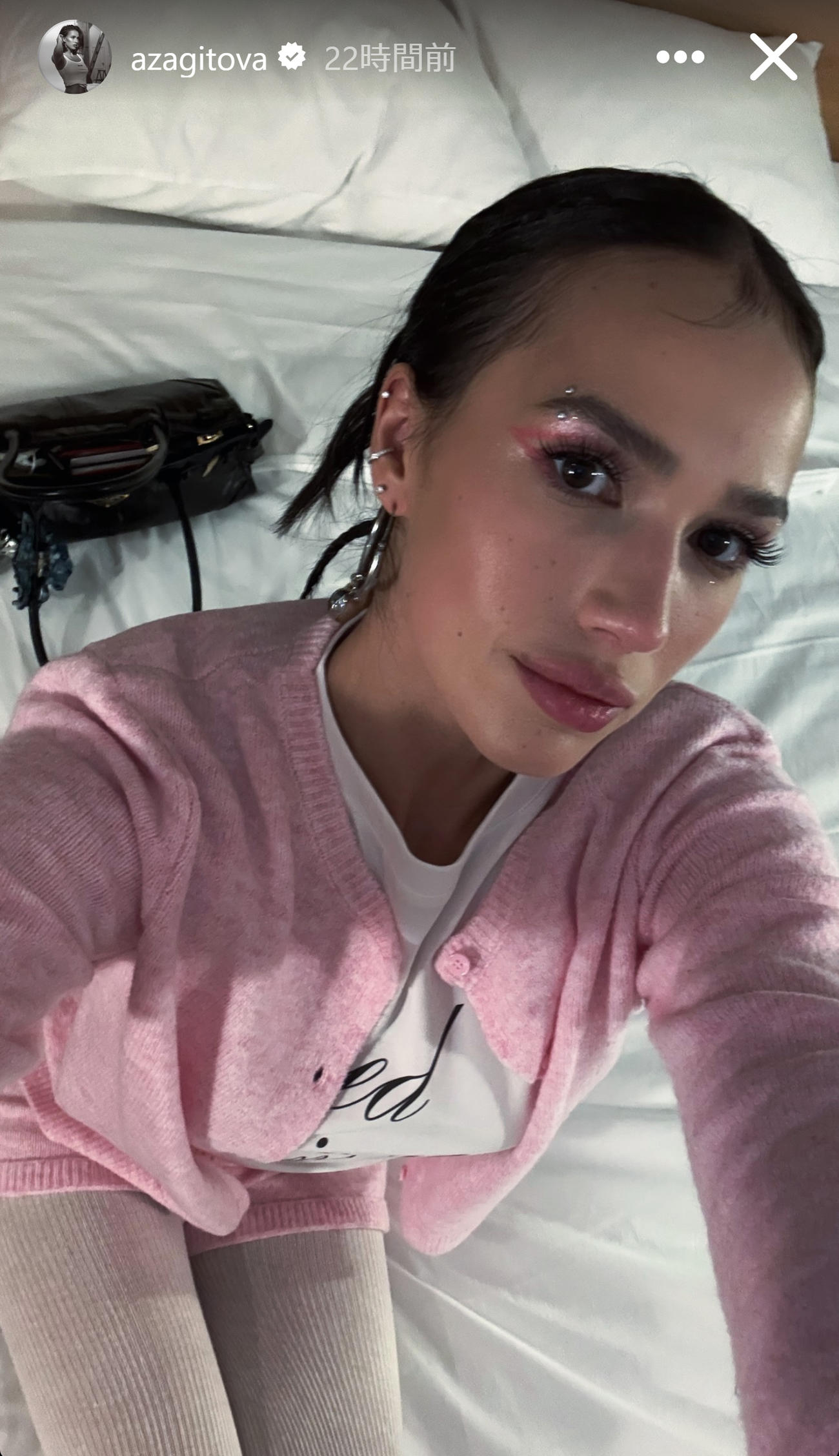 ザギトワのインスタグラムから