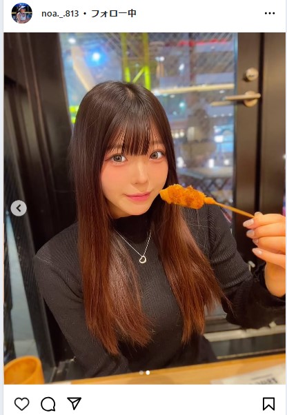 衣笠乃愛のインスタグラムから