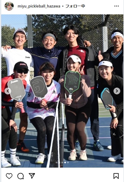 羽沢未宥のインスタグラムから