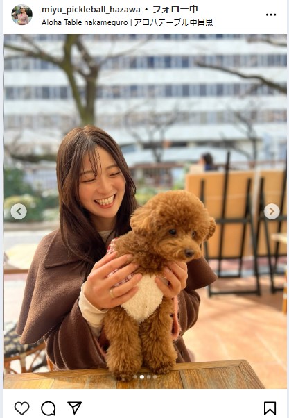 羽沢未宥のインスタグラムから