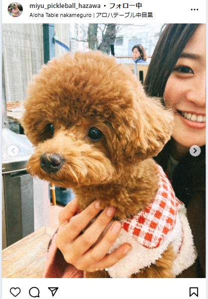 羽沢未宥のインスタグラムから