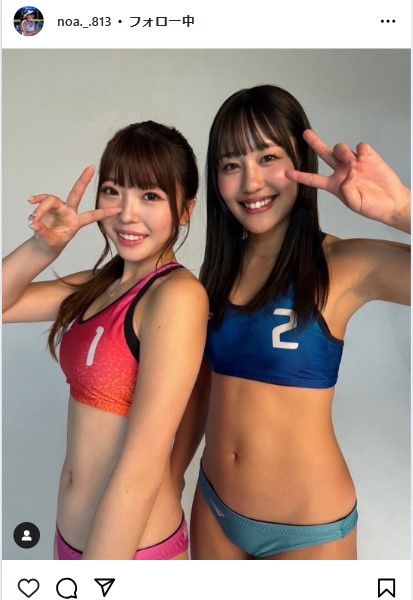 衣笠乃愛のインスタグラムから