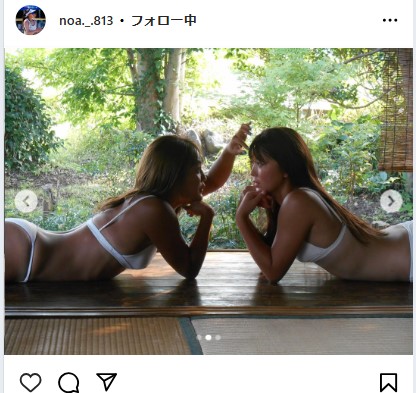 衣笠乃愛のインスタグラムから