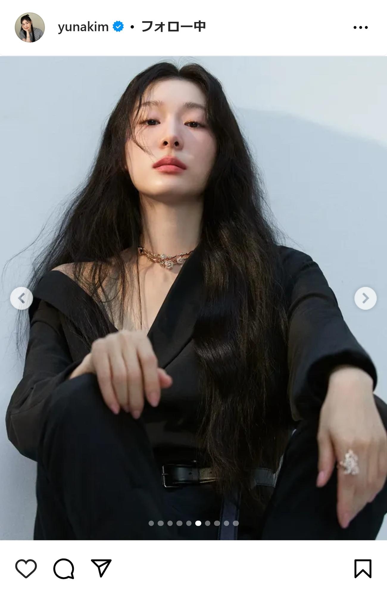 キム・ヨナさんのインスタグラムから