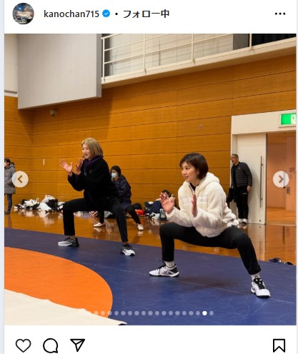 狩野舞子さんのインスタグラムから