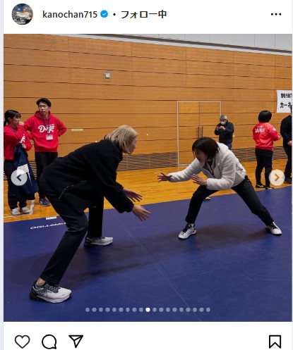 狩野舞子さんのインスタグラムから