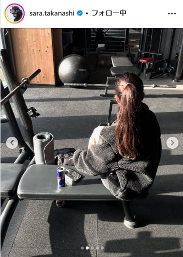 高梨沙羅のインスタグラムから