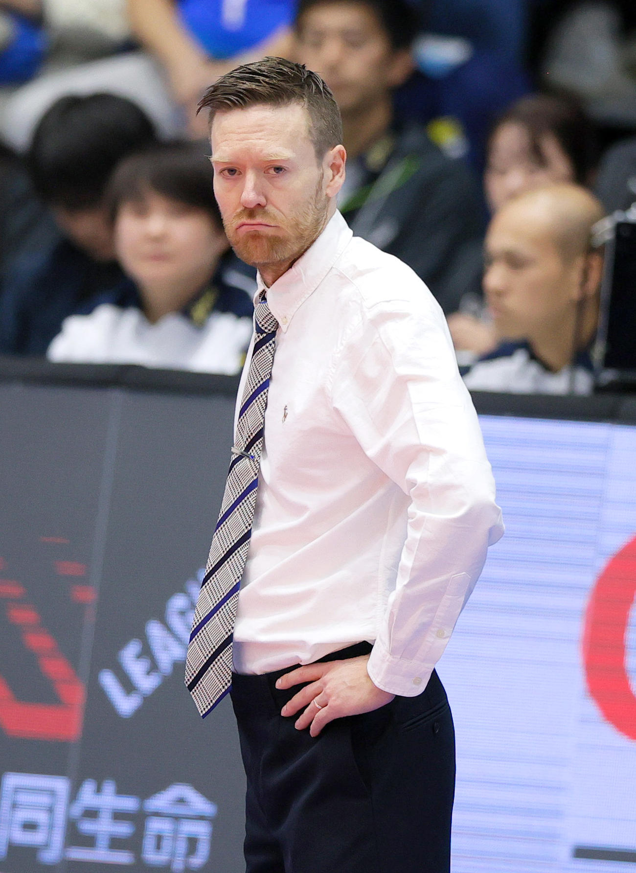 東京GBカスパー・ヴオリネン監督（2024年12月7日撮影）