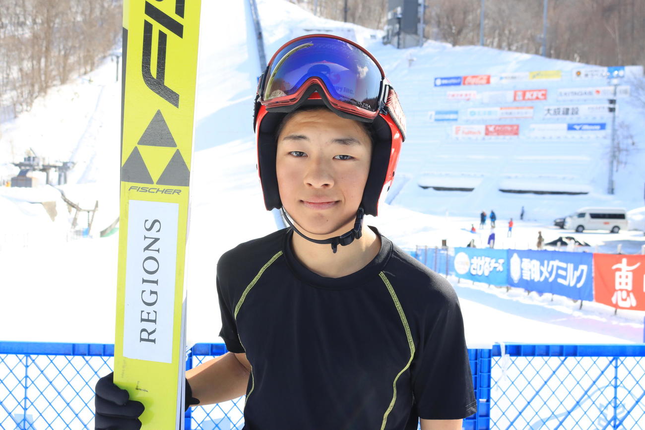 雪印メグミルクカツゲン杯に出場した荻原（2025年2月撮影）