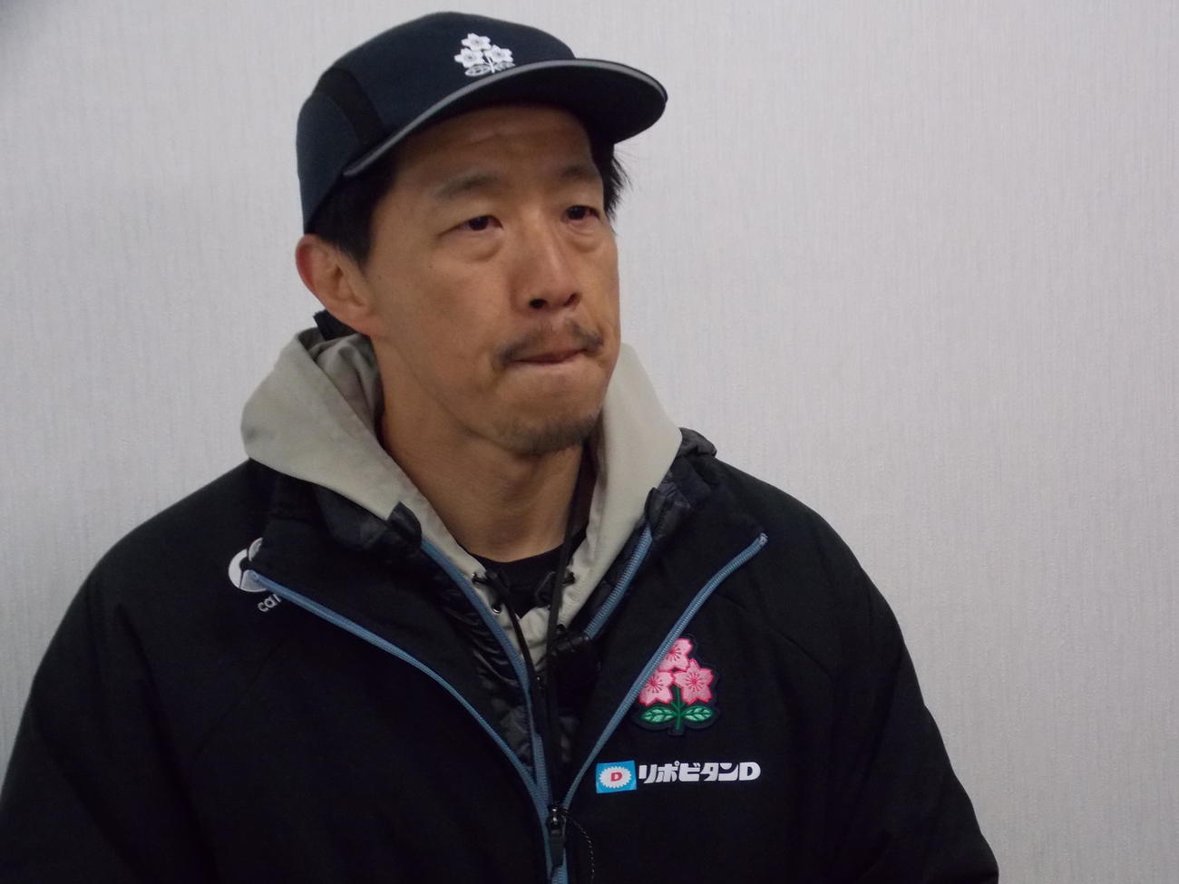 日本代表育成プロジェクト「ジャパン・タレント・スコッド・プログラム」の麻田一平コーチングコーディネーター（撮影・松本航）