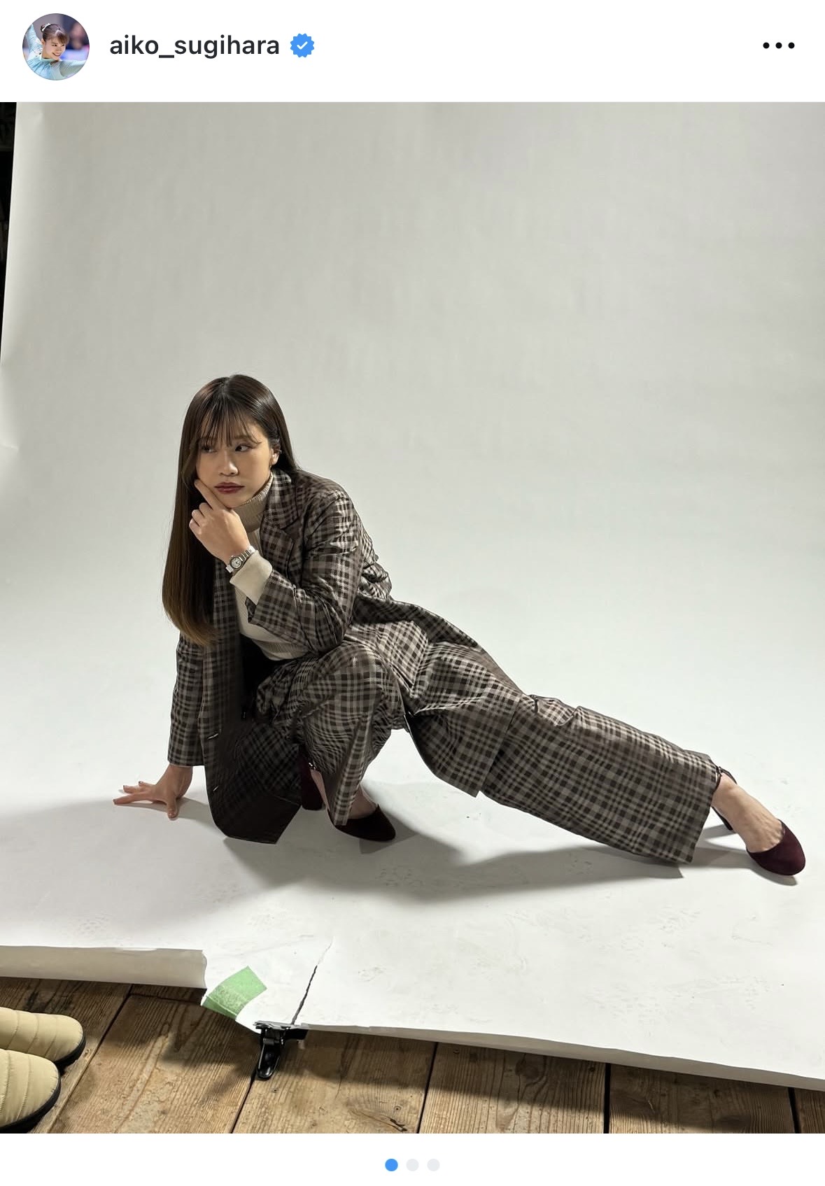 杉原愛子のインスタグラムから