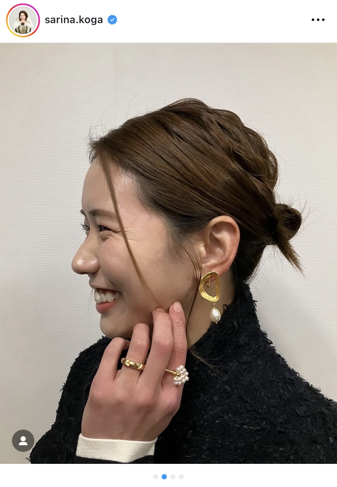 古賀紗理那さんのインスタグラムから