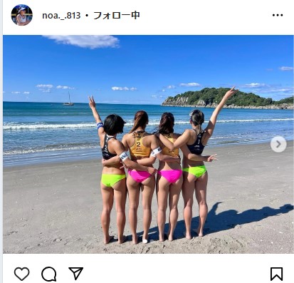 衣笠乃愛のインスタグラムから