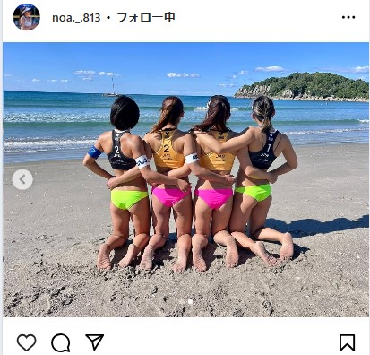 衣笠乃愛のインスタグラムから