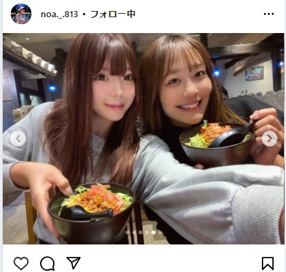 衣笠乃愛のインスタグラムから