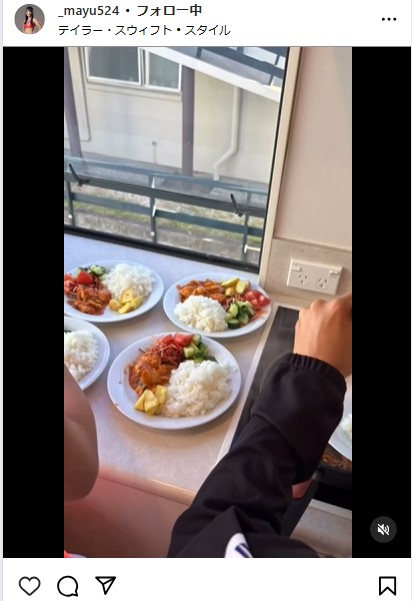 菊地真結のインスタグラムから