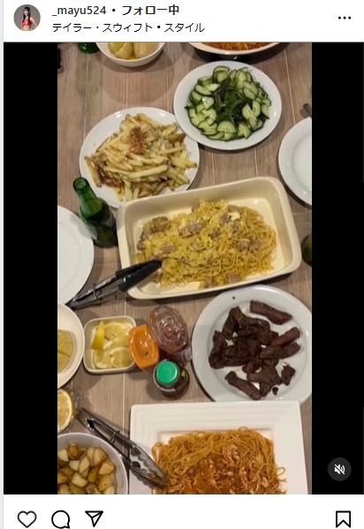 菊地真結のインスタグラムから
