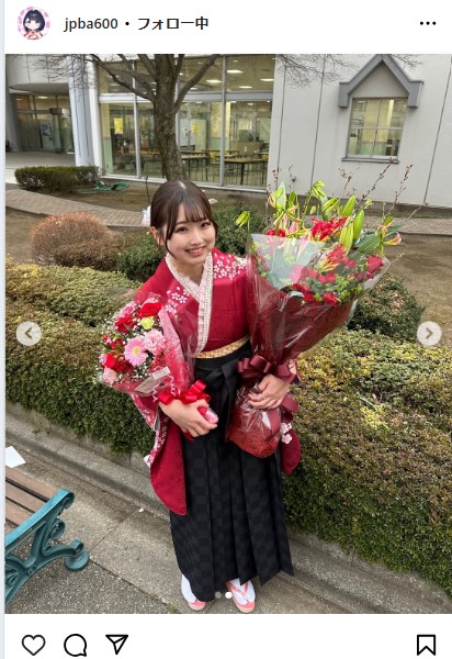 金子萌夏のインスタグラムから