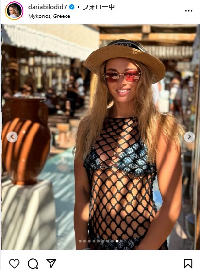 ビロディドのインスタグラムから