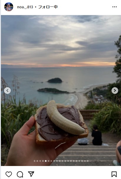 衣笠乃愛のインスタグラムから
