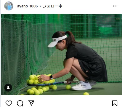 園田彩乃のインスタグラムから
