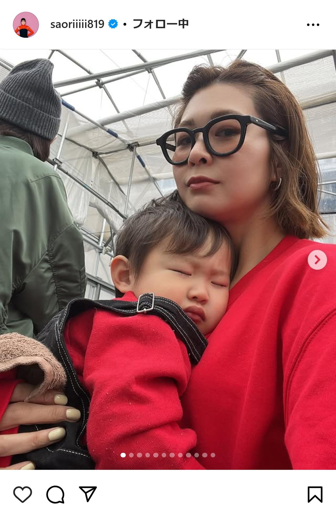 木村沙織さんのインスタグラムから