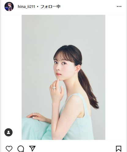 菊池日菜のインスタグラムから