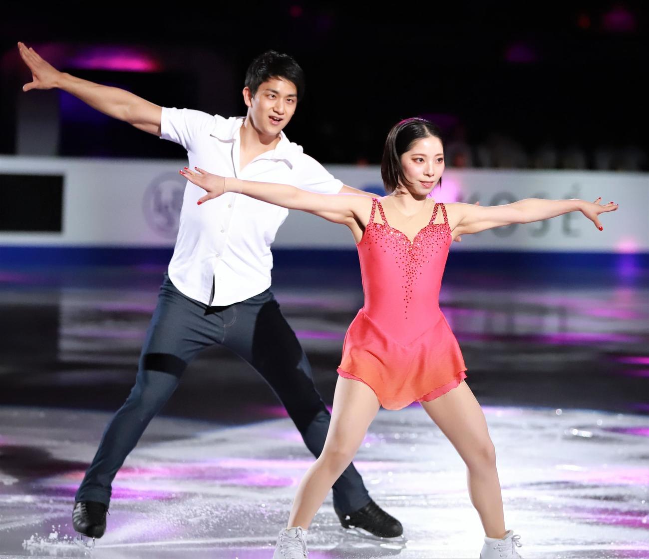 三浦璃来、木原龍一組（2025年2月撮影）
