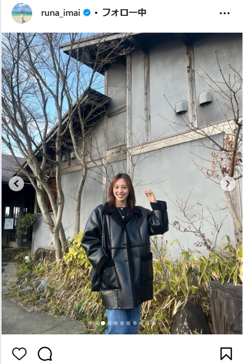 今井月のインスタグラムから