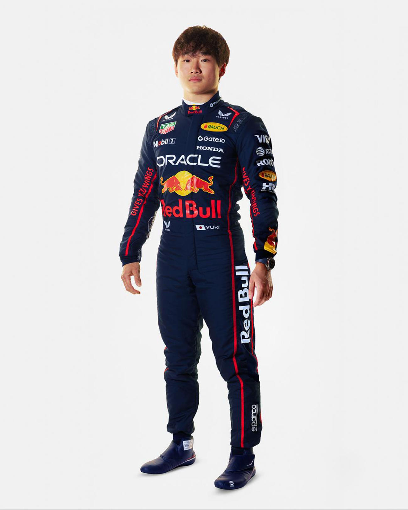 角田裕毅のXから